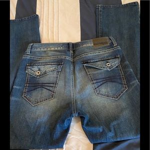 Express men’s  bootcut jeans